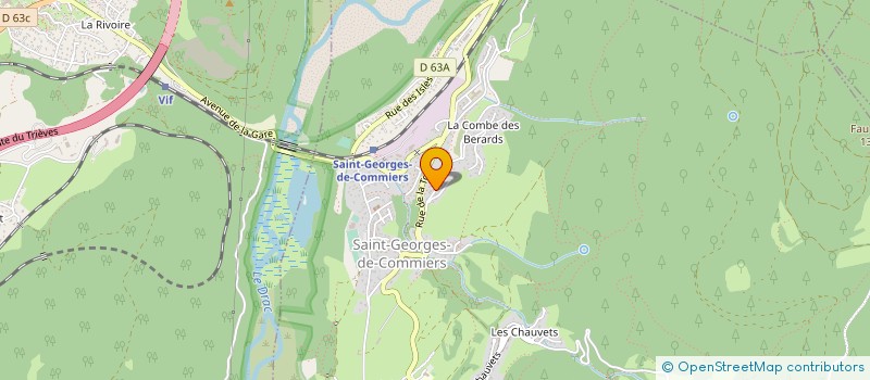 localisation de l'entreprise ISOTECH  SAINT-GEORGES-DE-COMMIERS