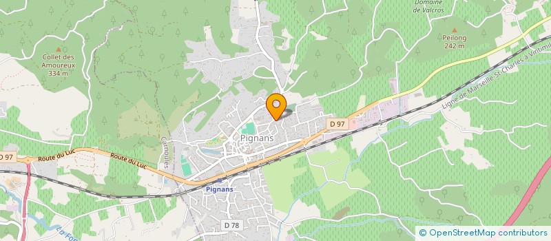 localisation de l'entreprise ISOTECH 83 à PIGNANS
