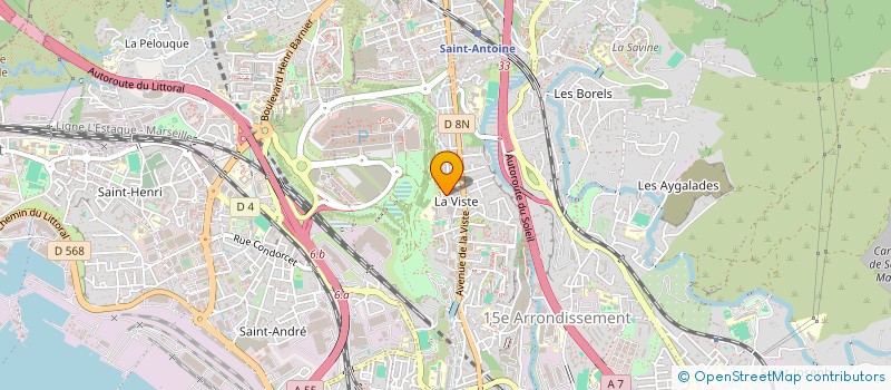 localisation de l'entreprise ISOTECH à MARSEILLE