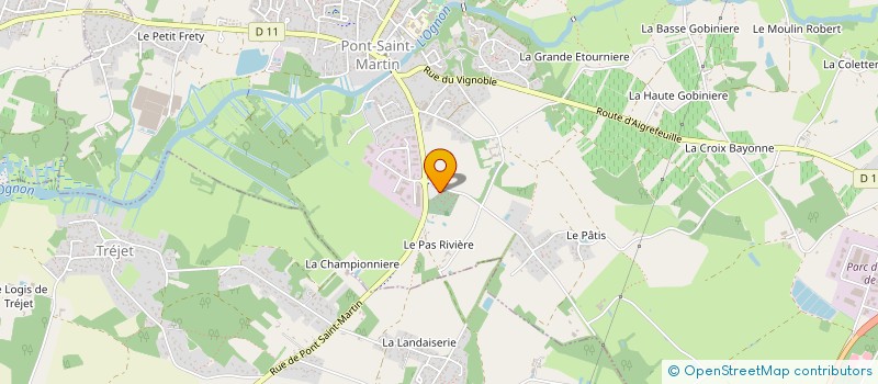 localisation de l'entreprise ISOTECH ENERGIE à PONT-SAINT-MARTIN