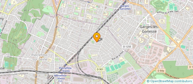 localisation de l'entreprise ISOTECH PRO RAIL 1  STAINS