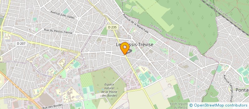 localisation de l'entreprise ISOTIQUE SARL à LE PLESSIS-TREVISE