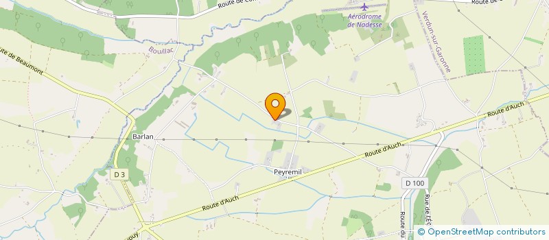 localisation de l'entreprise ISOTOP  SAVENES