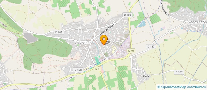 localisation de l'entreprise ISOTOP CONCEPT à CALVISSON