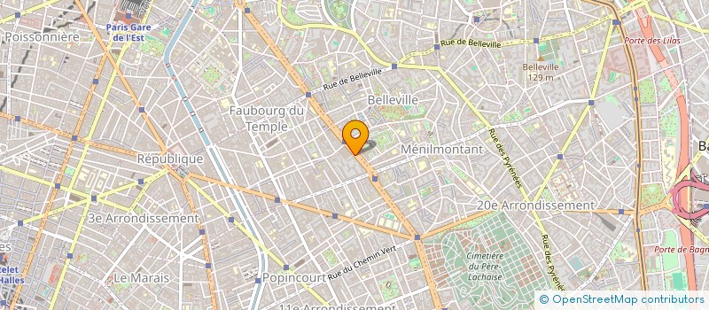 localisation de l'entreprise ISOTOPE  PARIS