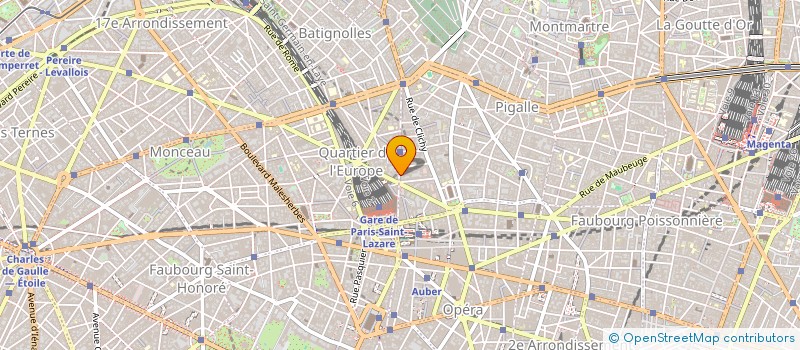 localisation de l'entreprise ISOTOPE SARL  PARIS