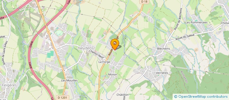 localisation de l'entreprise ISOTOPES AND METALS à ARCHAMPS