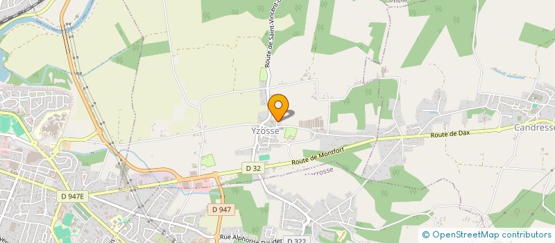 localisation de l'entreprise ISOTOPIE THEATRE  YZOSSE