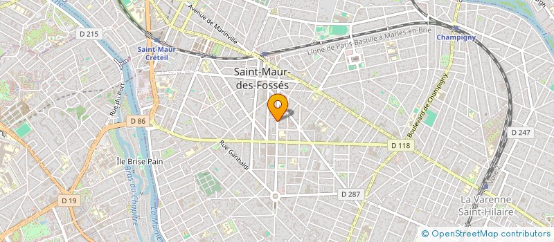 localisation de l'entreprise ISOTRA à SAINT-MAUR-DES-FOSSES