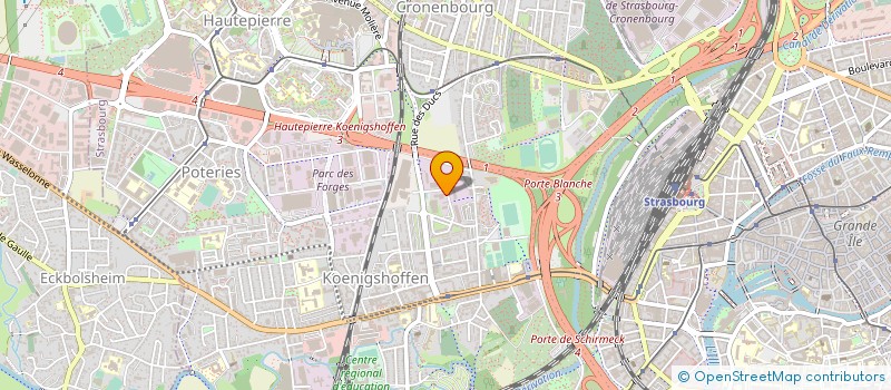 localisation de l'entreprise ISOTRAL à STRASBOURG