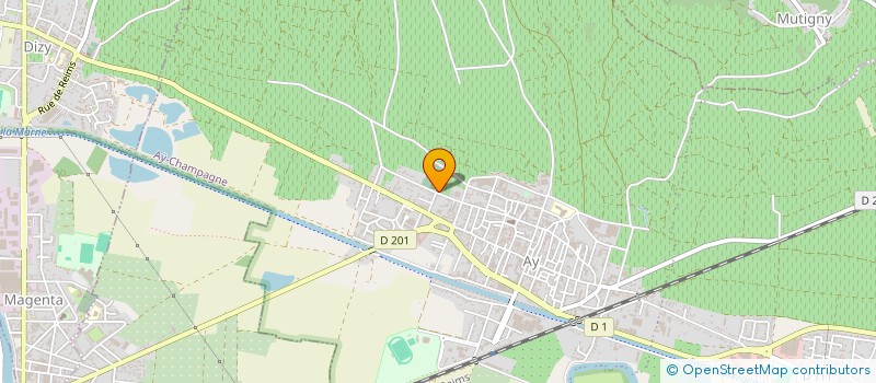 localisation de l'entreprise ISOTRAT à AY-CHAMPAGNE