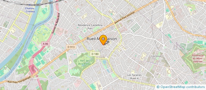 localisation de l'entreprise ISOVIA à RUEIL-MALMAISON