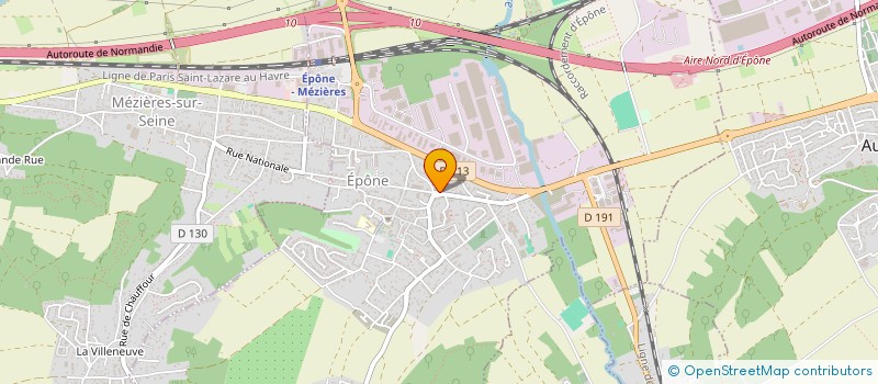 localisation de l'entreprise ISOXAL à EPONE