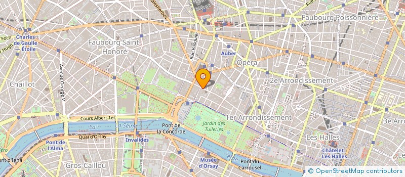 localisation de l'entreprise ISP à PARIS