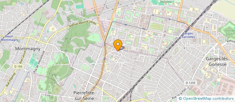 localisation de l'entreprise ISP NETOYAGE à PIERREFITTE-SUR-SEINE