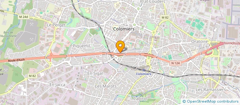 localisation de l'entreprise ISP NETTOYAGE & SERVICE à COLOMIERS