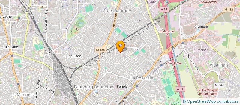 localisation de l'entreprise ISP NETTOYAGE & SERVICE TOULOUSE  TOULOUSE