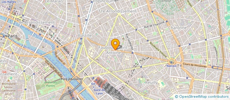 localisation de l'entreprise ISPACE TECHNOLOGIES à PARIS 11