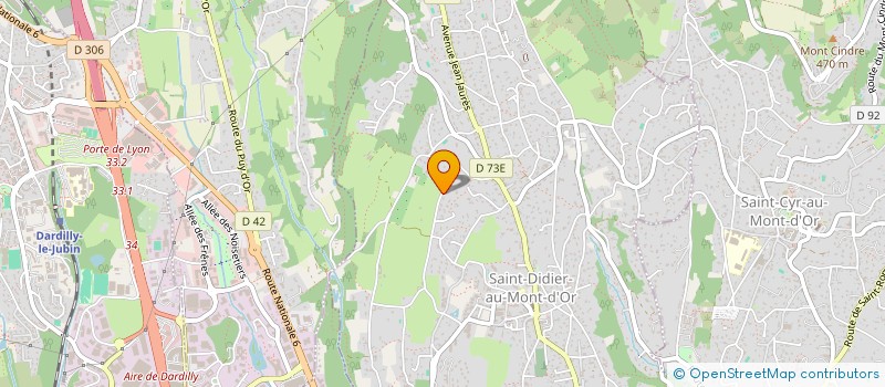 localisation de l'entreprise ISPAHAN  SAINT-DIDIER-AU-MONT-D'OR