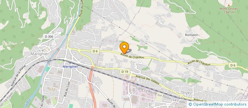 localisation de l'entreprise ISPAL HOLDING  THYEZ