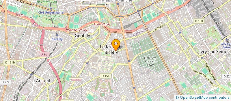 localisation de l'entreprise ISPHERS à LE KREMLIN-BICETRE