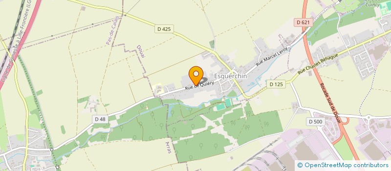 localisation de l'entreprise ISPK à ESQUERCHIN