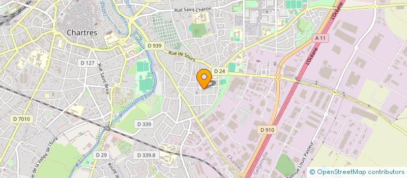 localisation de l'entreprise ISR CONSULTING à CHARTRES
