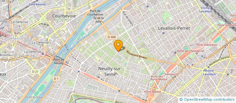 localisation de l'entreprise ISR INVESTISSEMENT à NEUILLY-SUR-SEINE