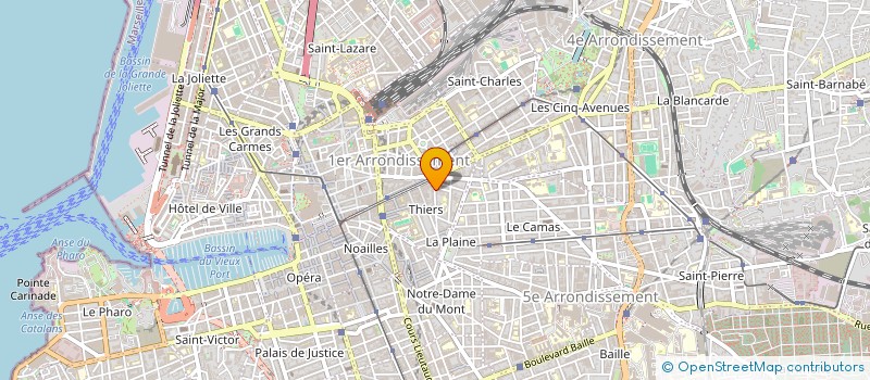 localisation de l'entreprise ISRA-DIS  MARSEILLE