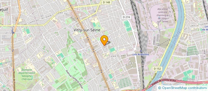 localisation de l'entreprise ISRA DISTRIBUTION à VITRY-SUR-SEINE