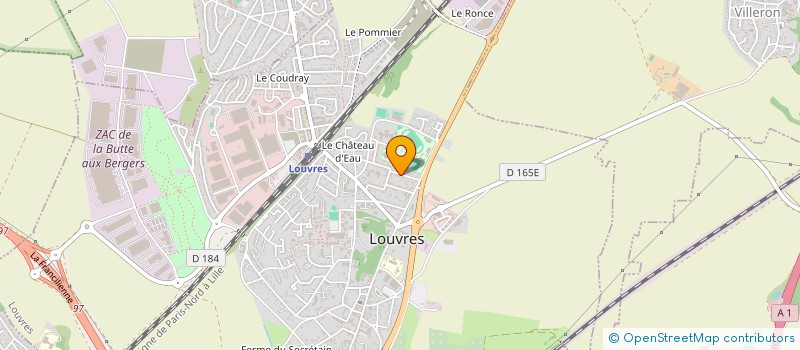 localisation de l'entreprise ISRA IMMOBILIER  LOUVRES