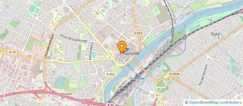 localisation de l'entreprise ISRAEL EXO à THIONVILLE
