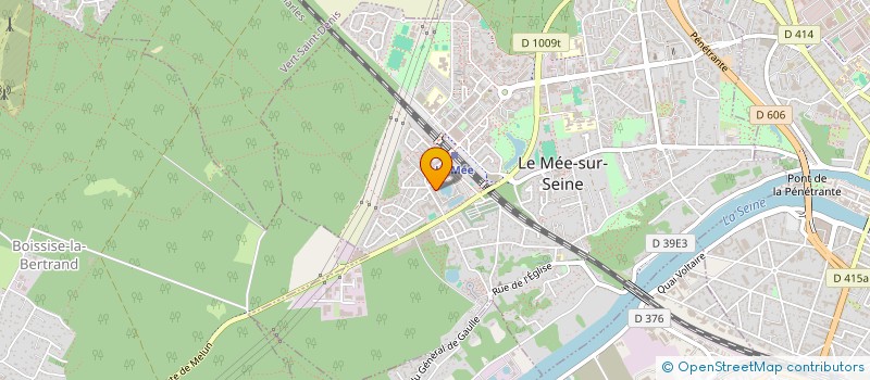 localisation de l'entreprise ISRAEL FRET SERVICES à LE MEE-SUR-SEINE