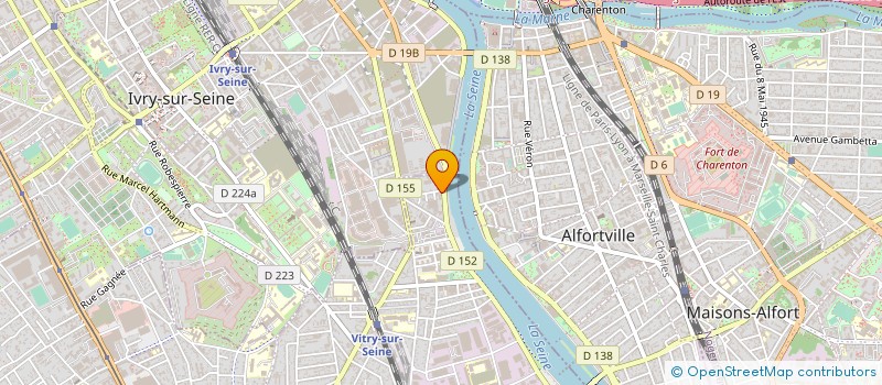 localisation de l'entreprise ISRAILI IRS  VITRY-SUR-SEINE