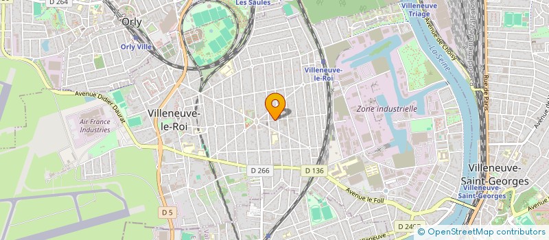 localisation de l'entreprise ISRAMAR à VILLENEUVE-LE-ROI