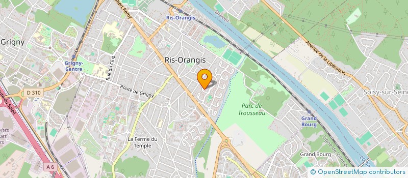 localisation de l'entreprise ISRD EXPERT à RIS-ORANGIS