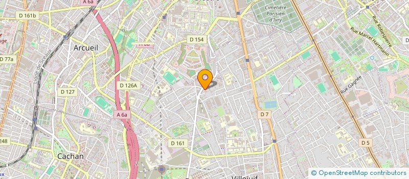 localisation de l'entreprise ISS-DRIVE à VILLEJUIF