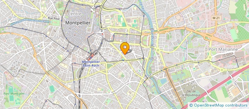 localisation de l'entreprise ISS SECURITE NETTOYAGE à MONTPELLIER