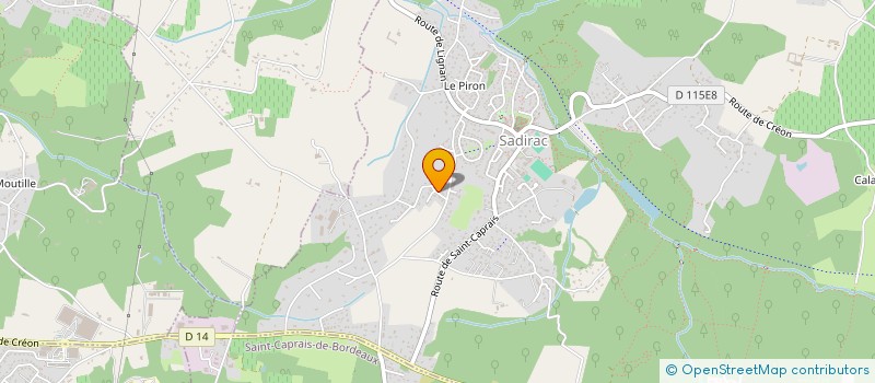 localisation de l'entreprise ISSA  SADIRAC