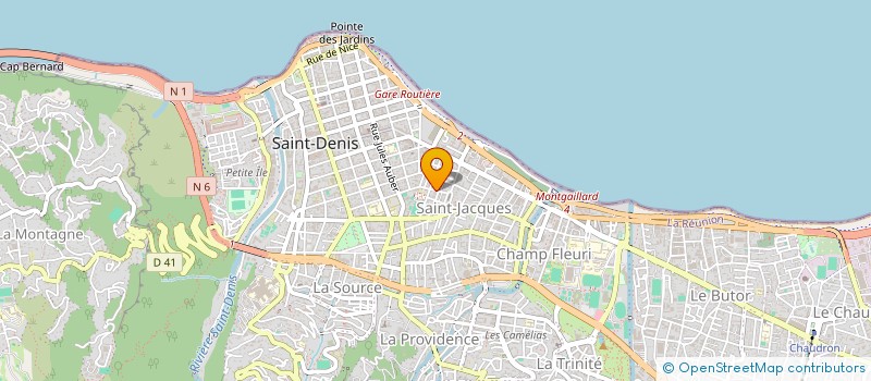 localisation de l'entreprise ISSA LOUBNA à SAINT-DENIS