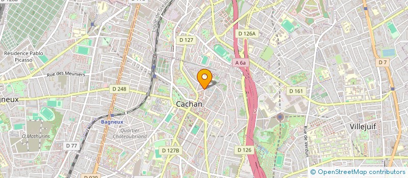 localisation de l'entreprise ISSAD AGENCY  CACHAN