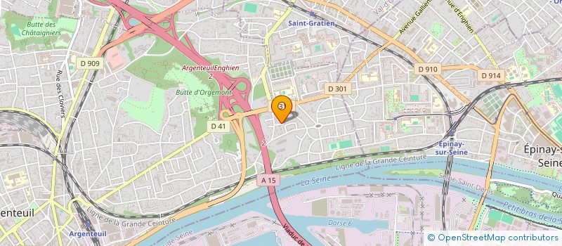 localisation de l'entreprise ISSAK-KARS  ARGENTEUIL