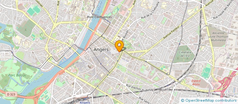 localisation de l'entreprise ISSAMA LOIRE à ANGERS