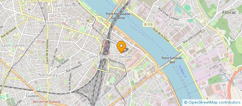 localisation de l'entreprise ISSANA DESIGN  BORDEAUX