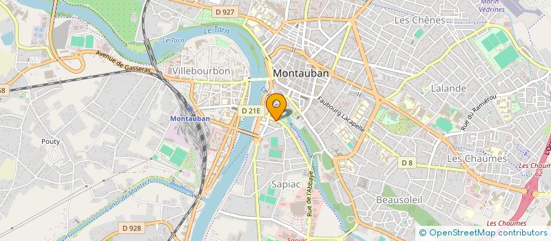 localisation de l'entreprise ISSANCHOU MIDI PYRENEES SECURITE à MONTAUBAN