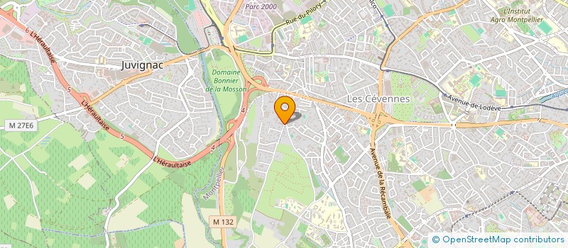 localisation de l'entreprise ISSAR 34 à MONTPELLIER