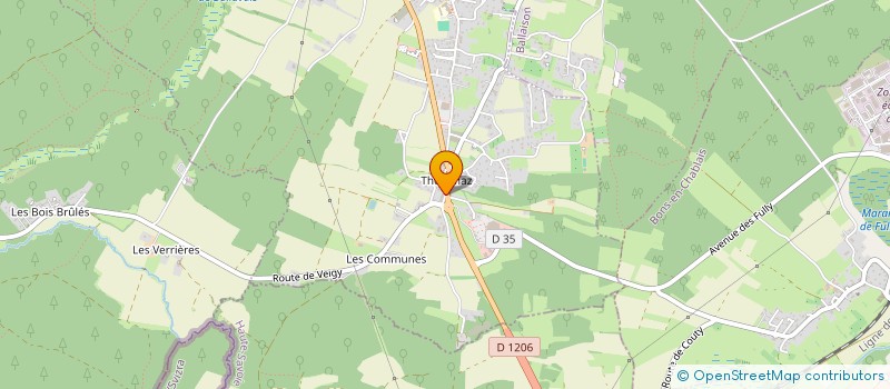 localisation de l'entreprise ISSARA à LOISIN