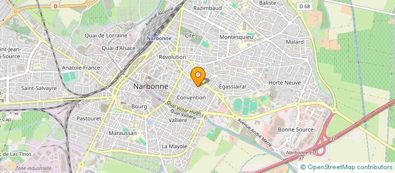 localisation de l'entreprise ISSEMERIA à NARBONNE