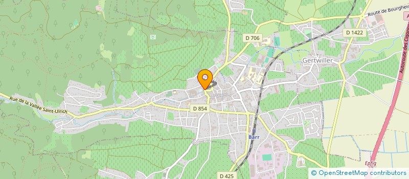 localisation de l'entreprise ISSEN HOFT 1  STRASBOURG