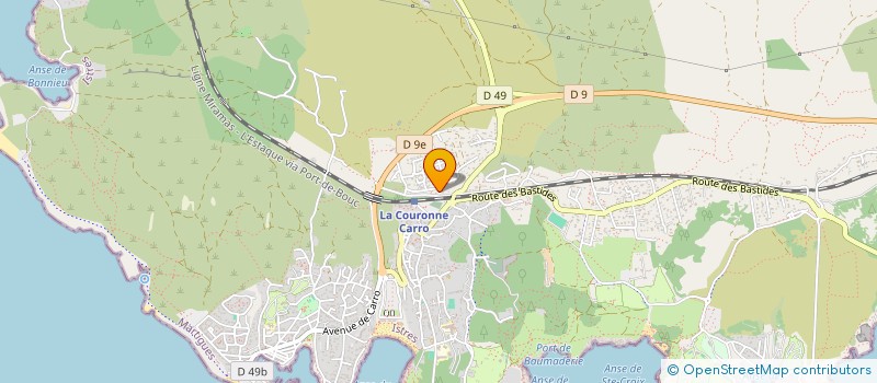 localisation de l'entreprise ISSENDILENE  MARTIGUES